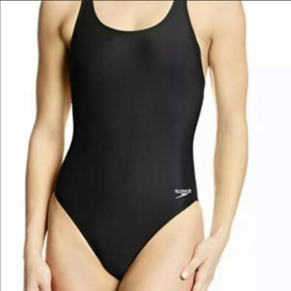 🖤 Speedo One Piece Swimsuit Performance Black